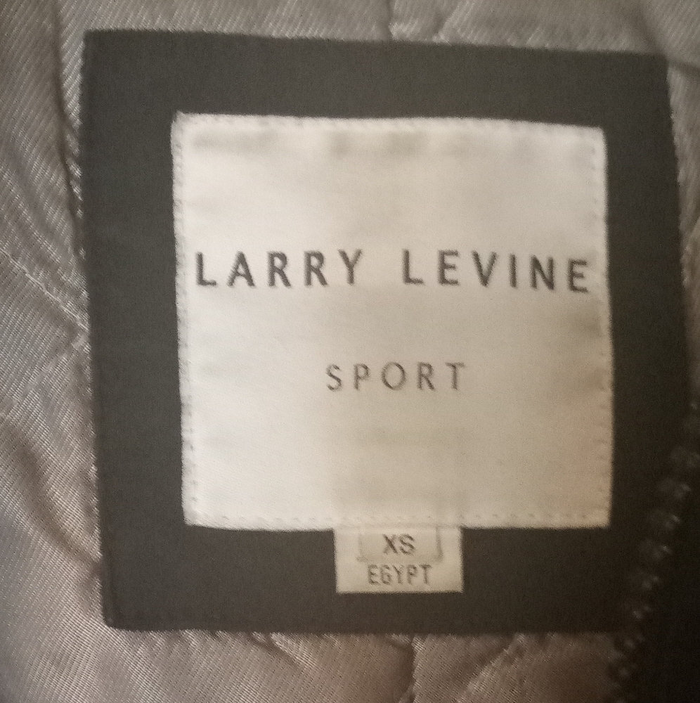 Larry Levine Sport Raincoat w Hood XS - Picture 4 of 4